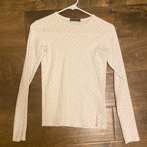 Brandy Long Sleeve Pink Flower Top